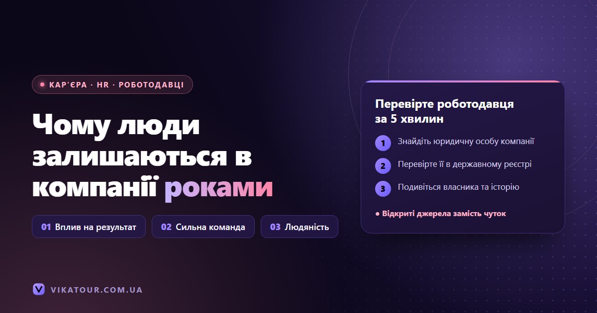Що утримує людей у компанії: вплив на результат, сильна команда і людяність
